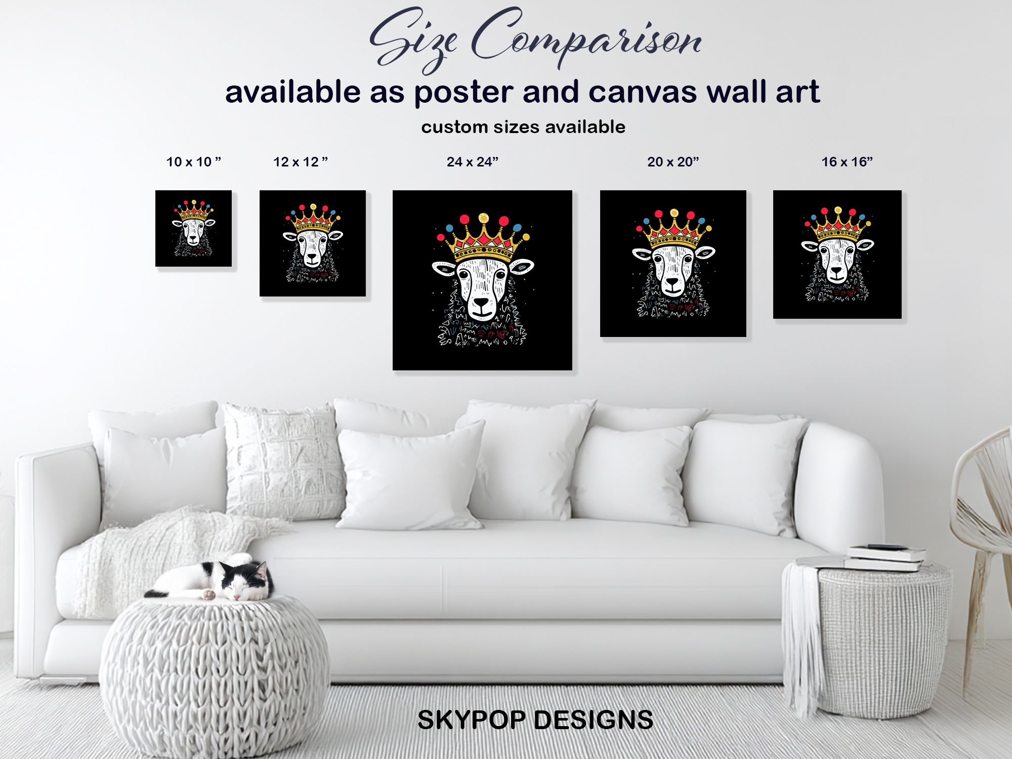 7.jpg Crowned Sheep Art