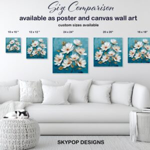 White Flowers Art