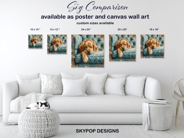 Golden Retriever Art