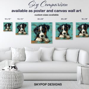 Bernese Mountain Dog Puppy Art