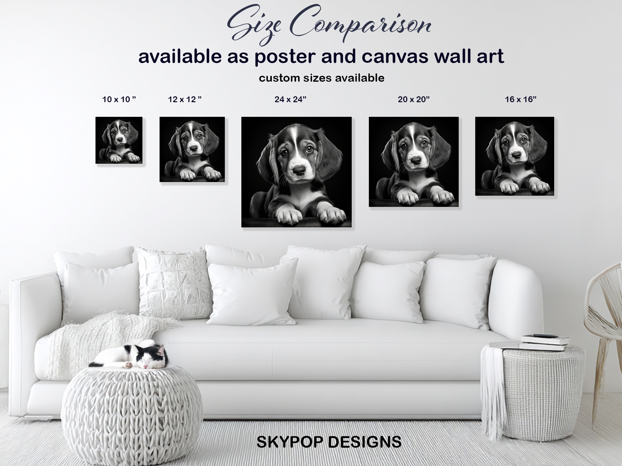 7.jpg Border Collie Puppy Art