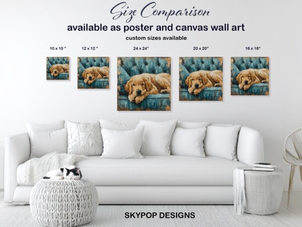 Golden Retriever Art