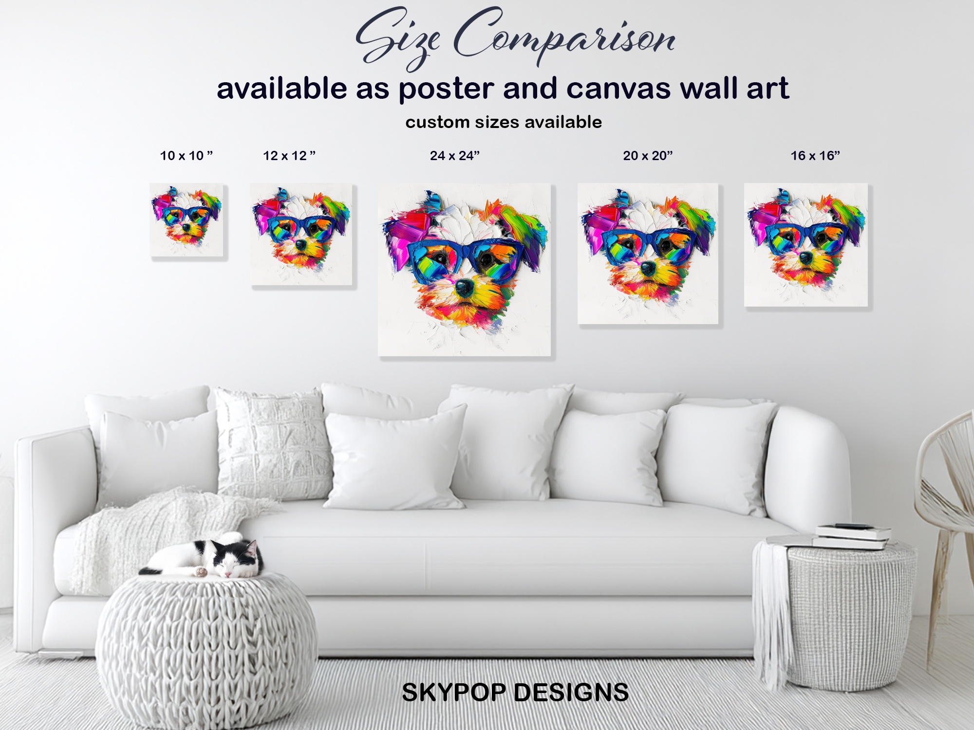 7.jpg Bichon Frise Dog Art