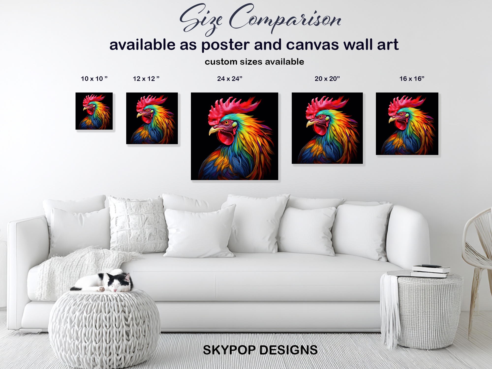 7.jpg Rooster Art