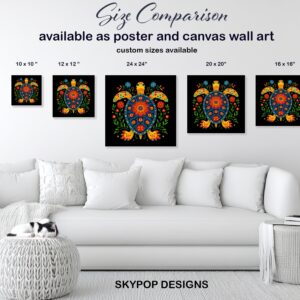 Turtle Hummingbird Art