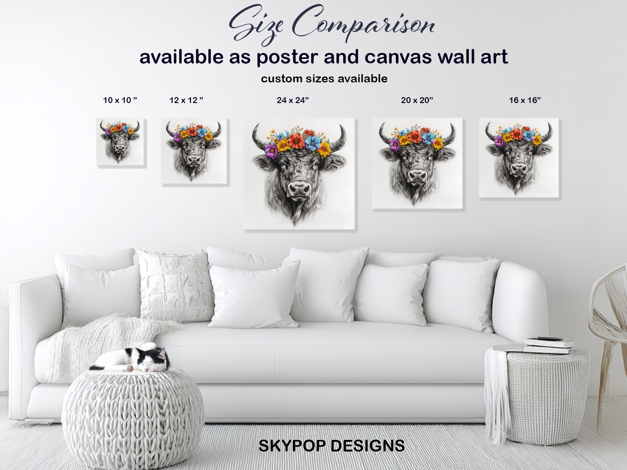 7.jpg Highland Cow Art