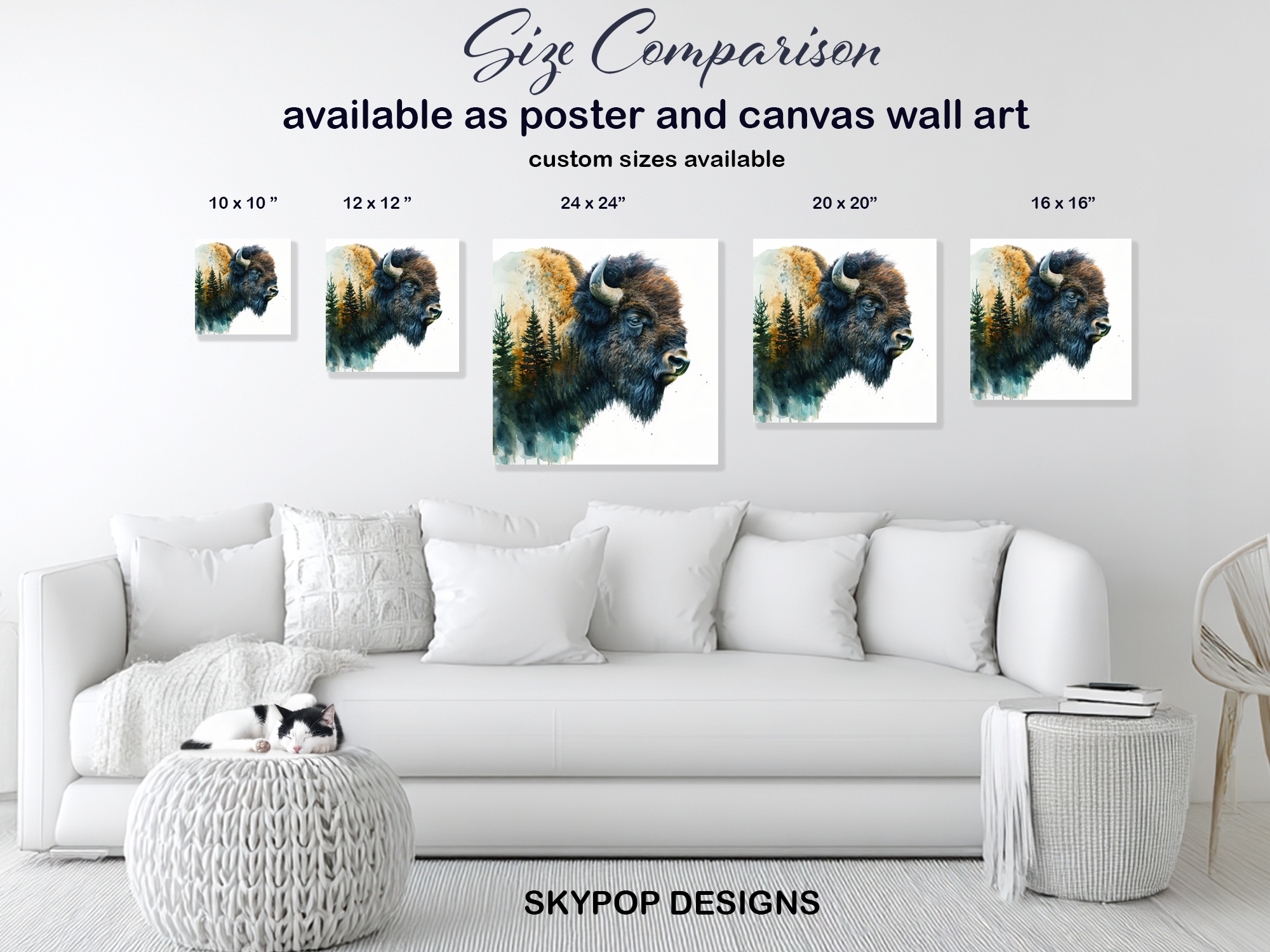 7.jpg Bison Wilderness Art