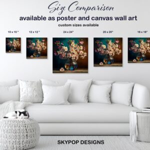 Cherry Blossom Vase Art