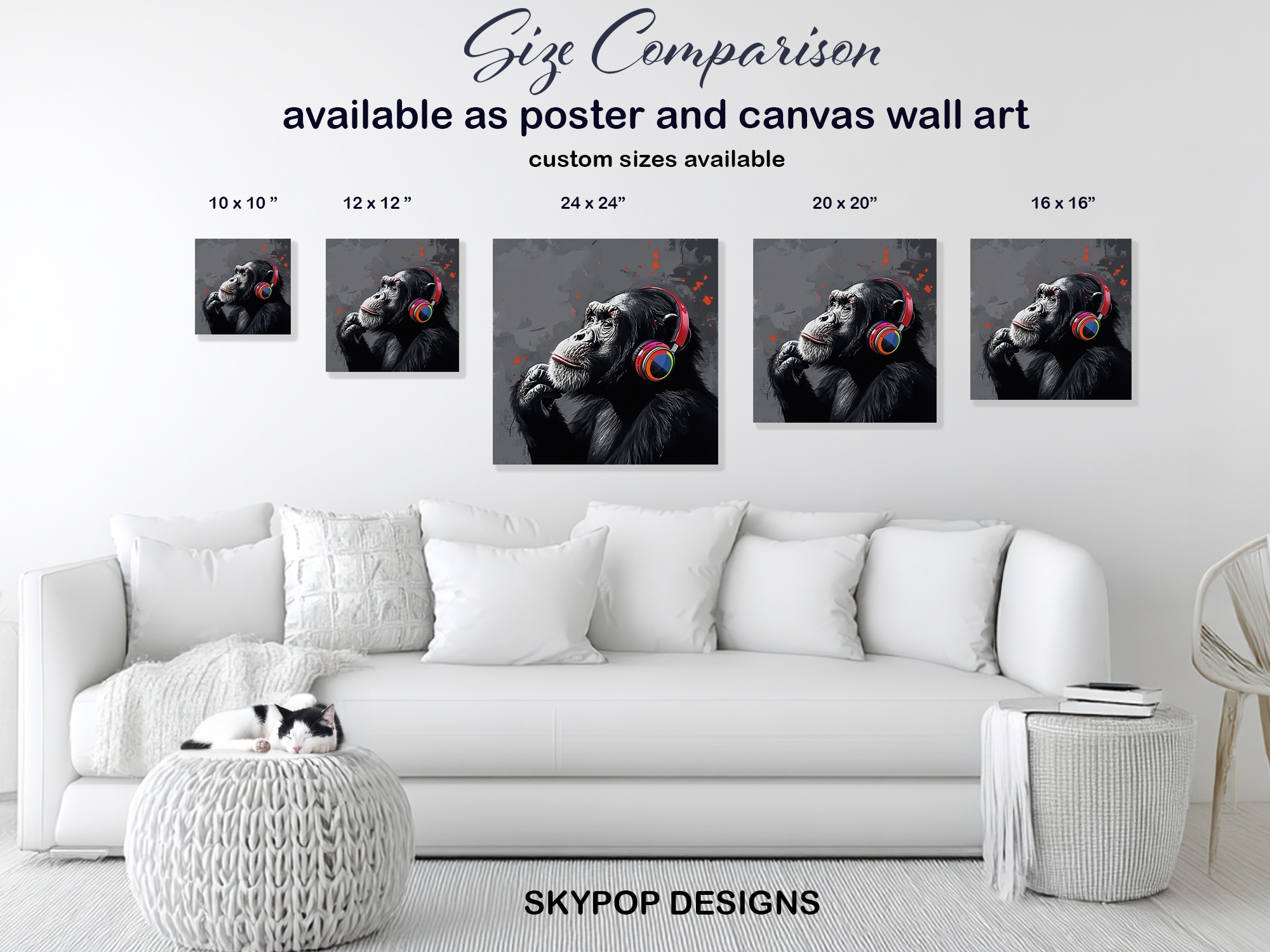 7.jpg Chimpanzee Art