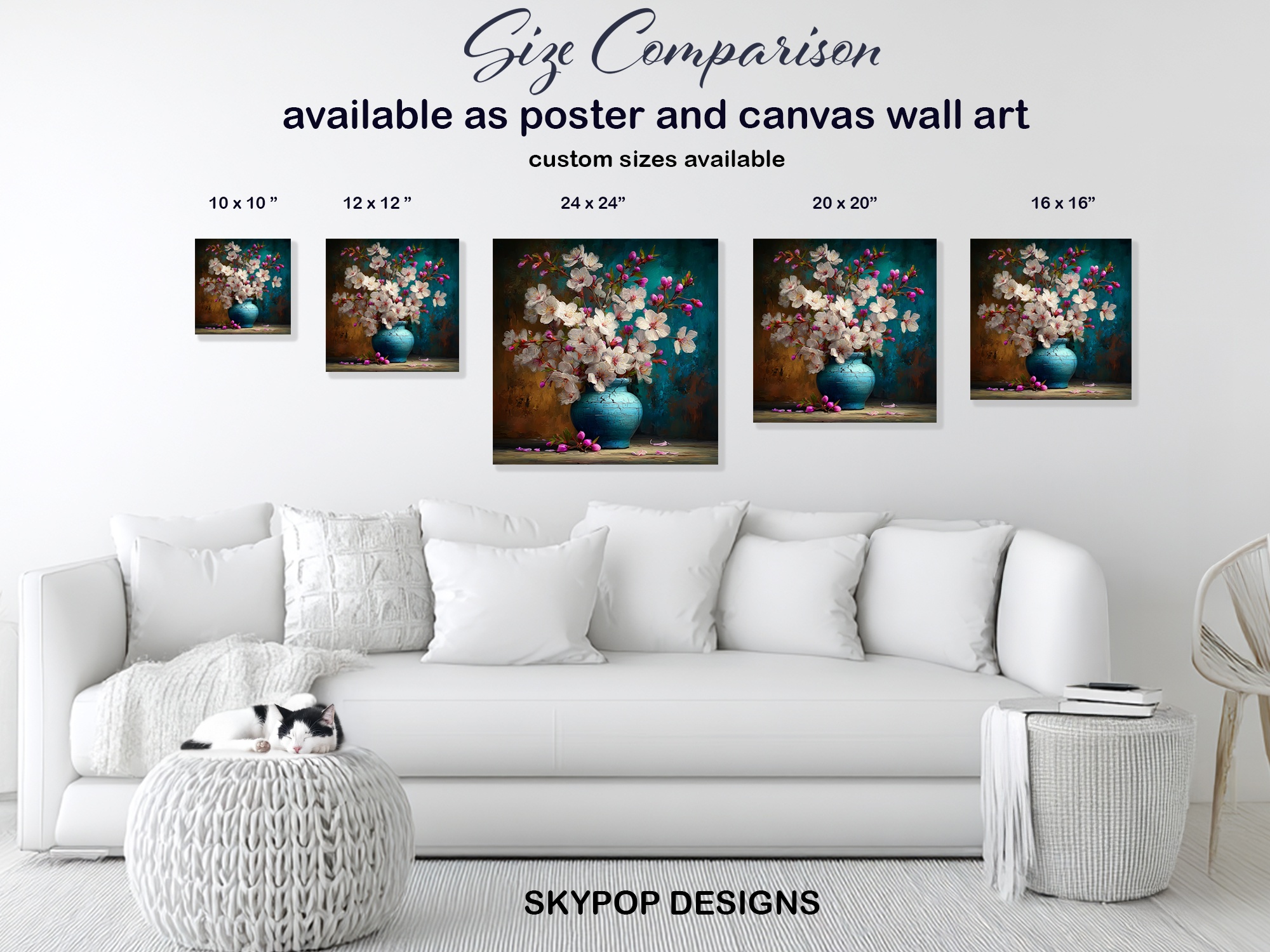 7.jpg Cherry Blossom Vase Art