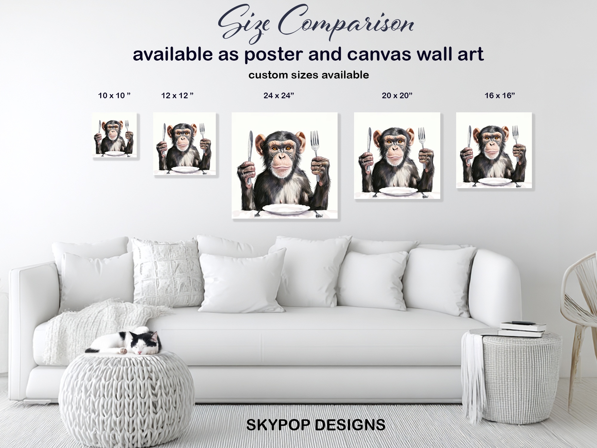 7.jpg Chimpanzee Art