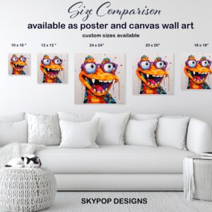 Frog Monster Art