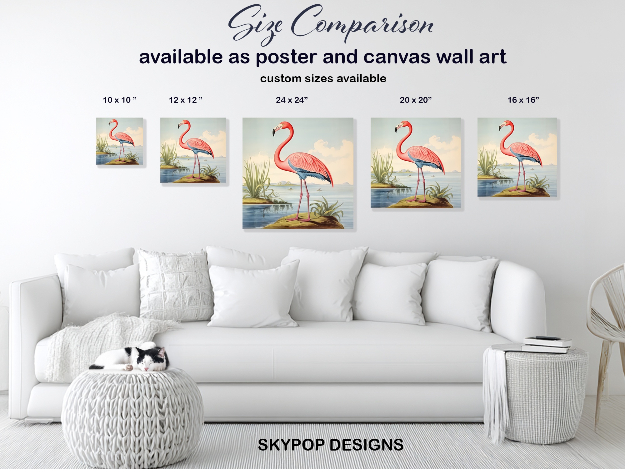 7.jpg Flamingo Wildlife Art