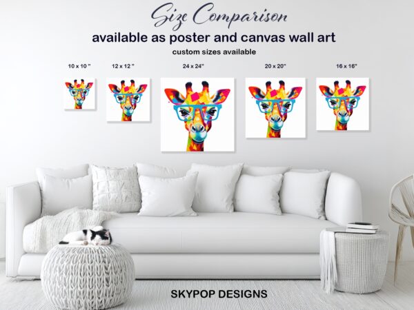Giraffe Art