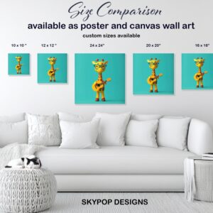 Giraffe Music Art