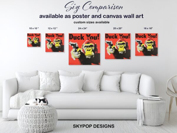 Gorilla Gun Art