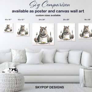 Hippopotamus Art