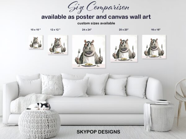 Hippopotamus Art