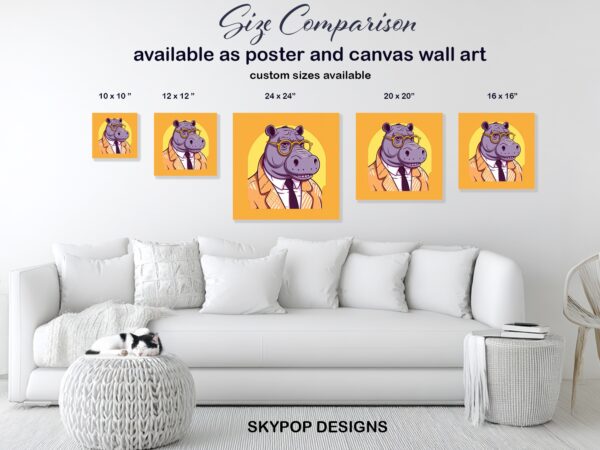 Hippopotamus Art