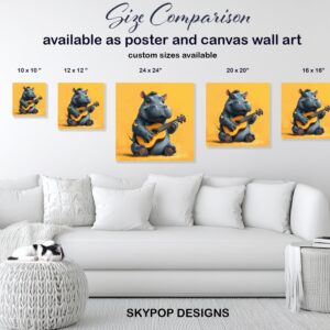 Hippopotamus Art