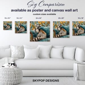Lemur Lounge Art