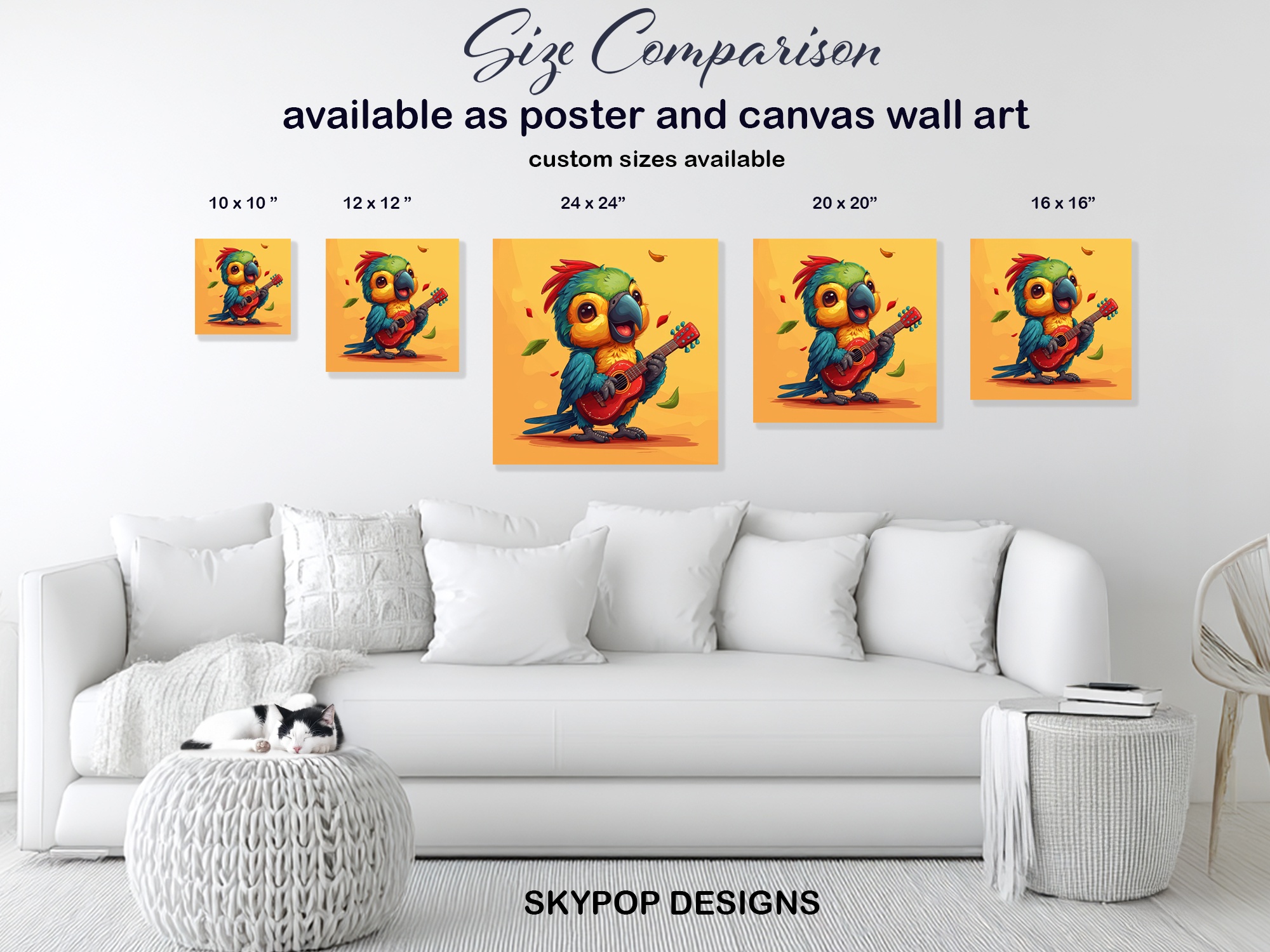 7.jpg Parrot Guitarist Art