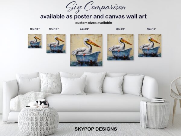 Pelican Bath Art