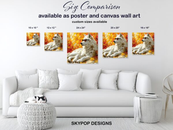 White Wolf Art