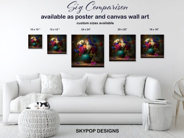 Floral Bouquet Art