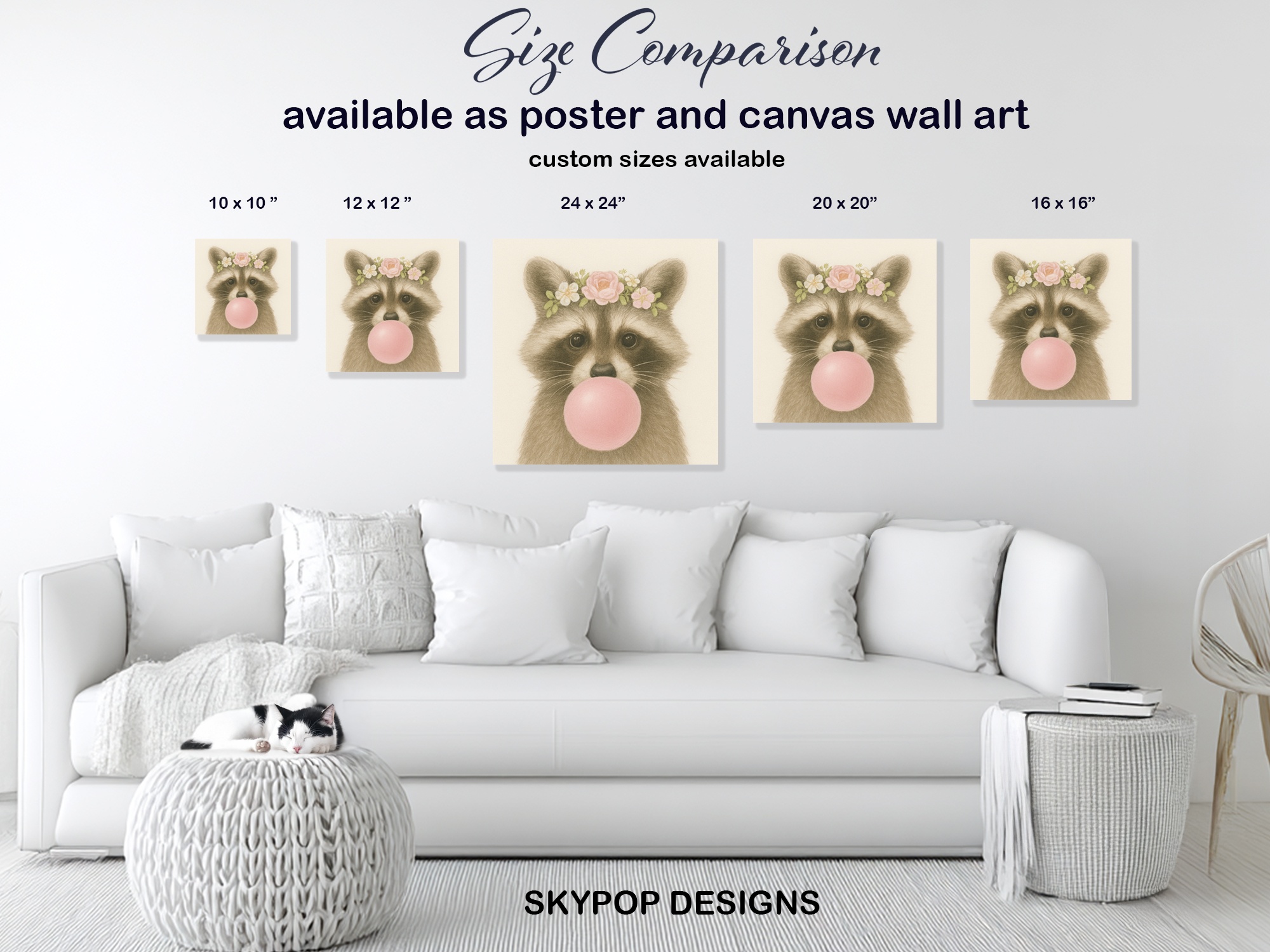 7.jpg Raccoon Art