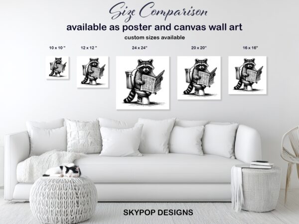 Raccoon Art