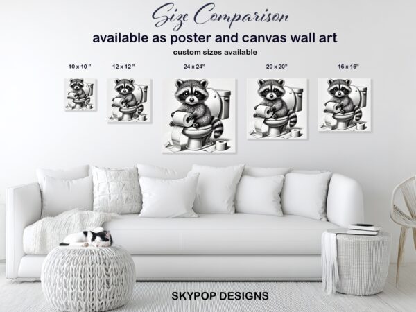 Raccoon Art