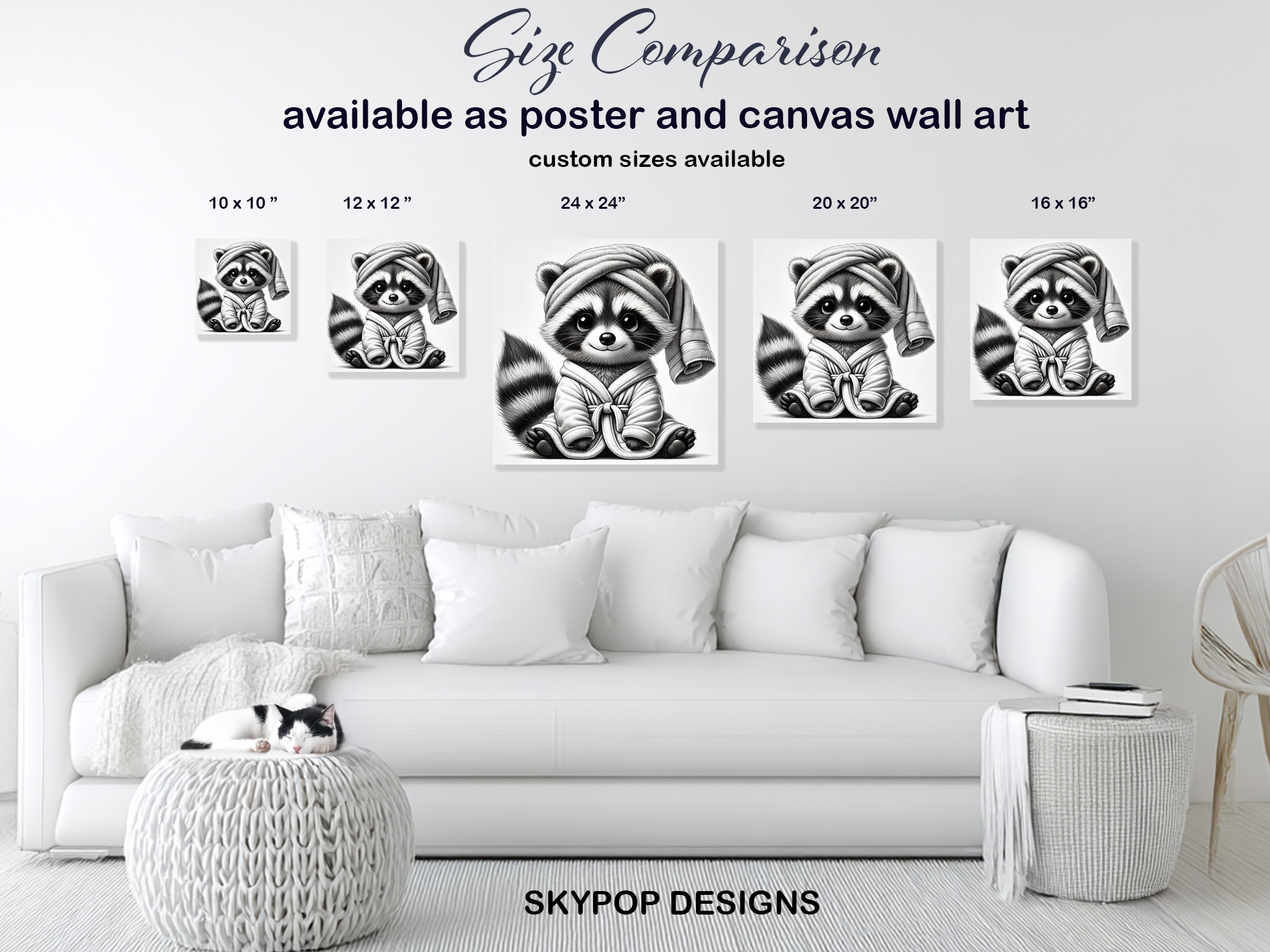 7.jpg Raccoon Art