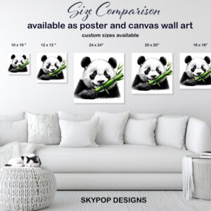 Panda Bamboo Art
