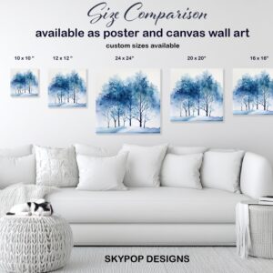 Watercolor Forest Art