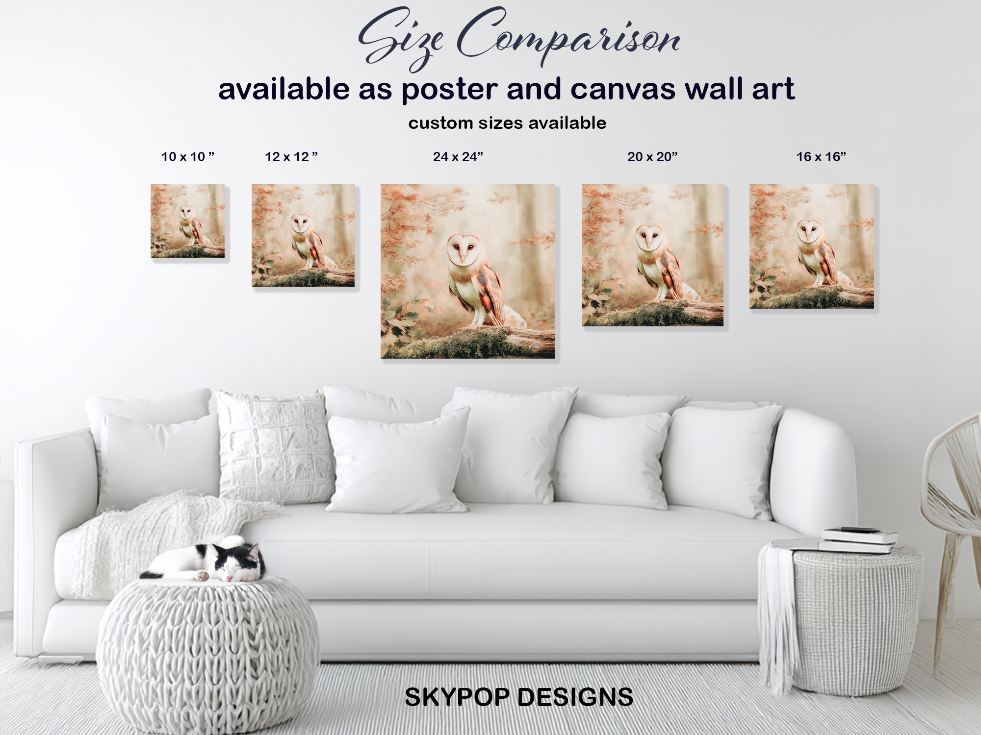 7.jpg Barn Owl Autumn Art