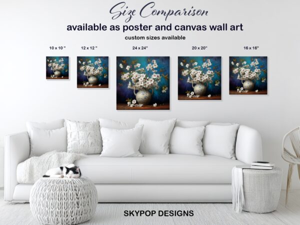 Cherry Blossoms Vase Art