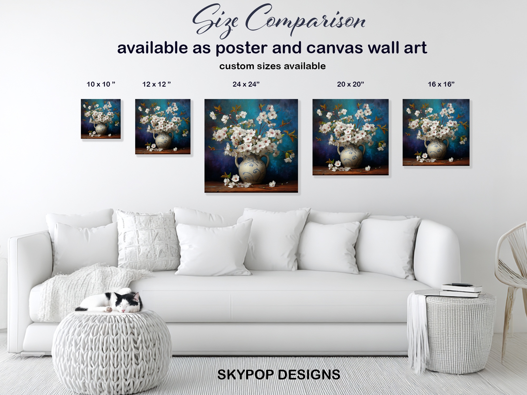 7.jpg Cherry Blossoms Vase Art