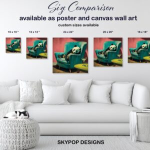 Panda Martini Art
