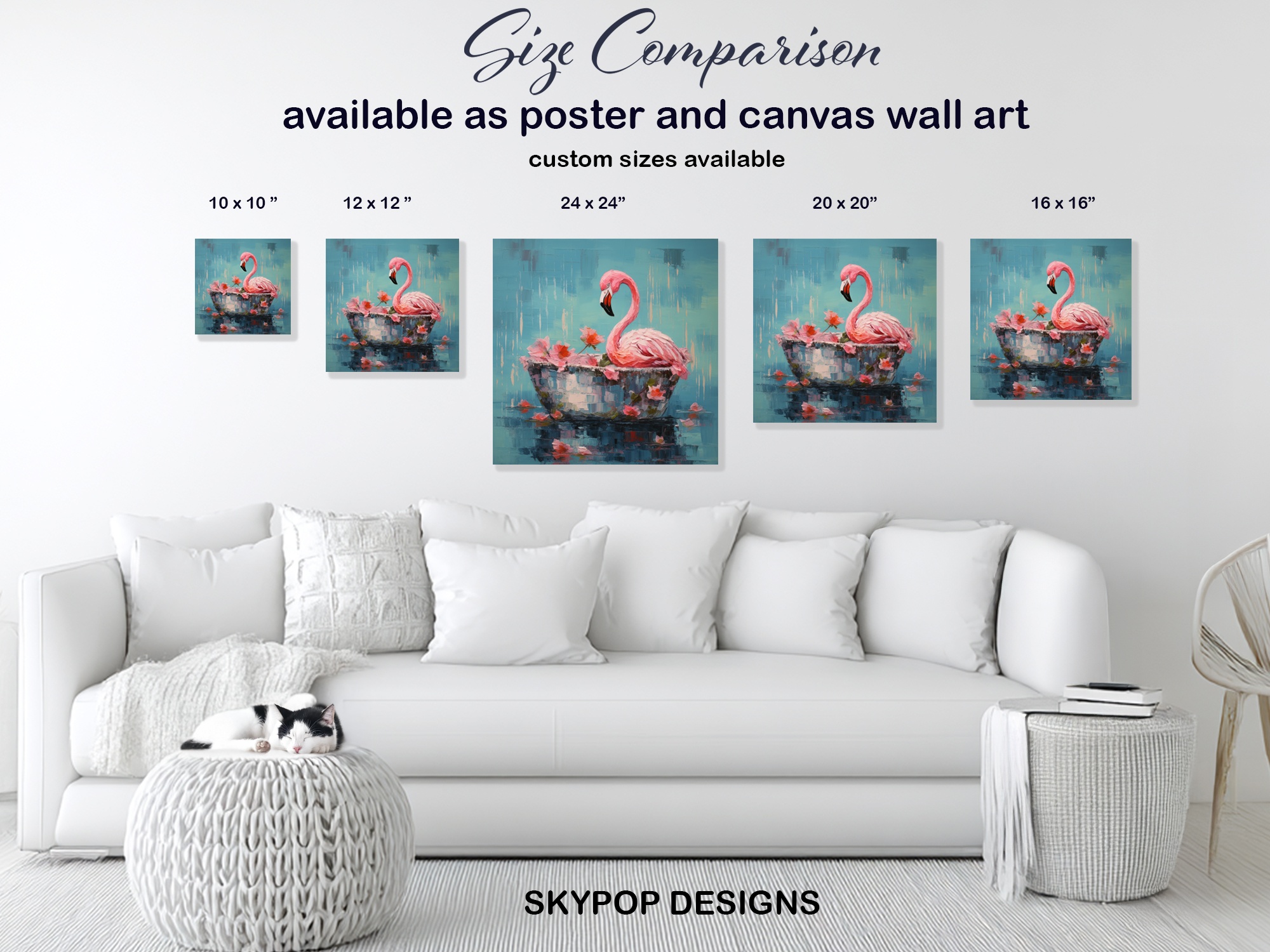 7.jpg Flamingo Floral Art