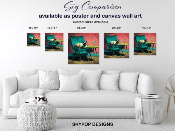 Siamese Cat Art