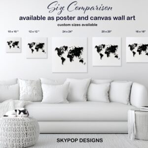 World Map Art