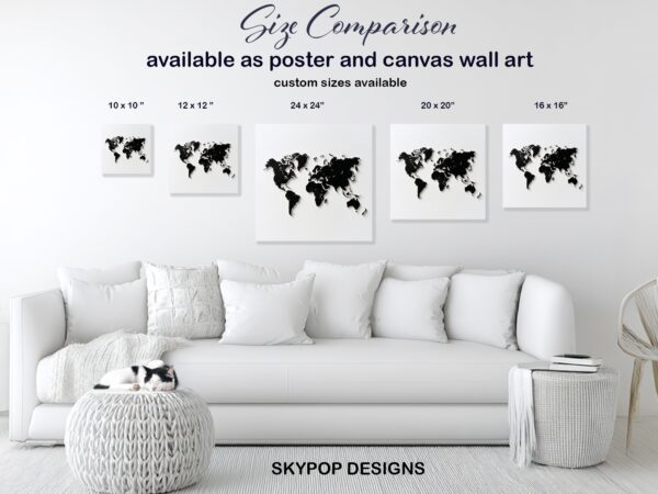 World Map Art