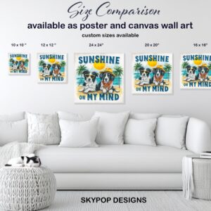 Beach Dogs Art