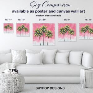 Tropical Palm Trees Art