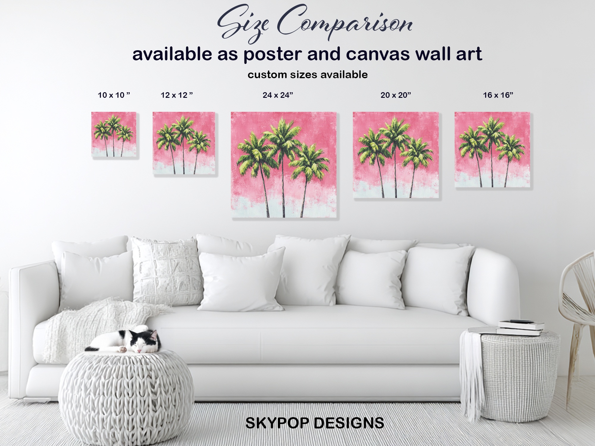 7.jpg Tropical Palm Trees Art
