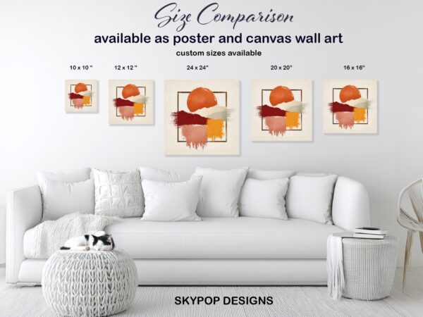 Autumn Brushstrokes Art