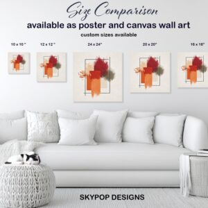 Autumn Brushstroke Art