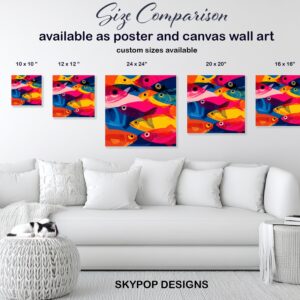 Colorful Fish Art