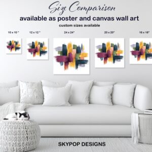 Vibrant Brushstrokes Art